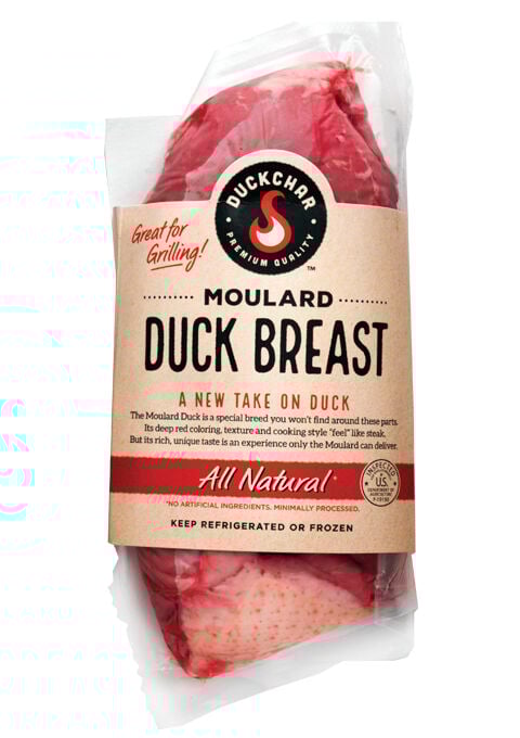 DUCKCHAR raw duck breast